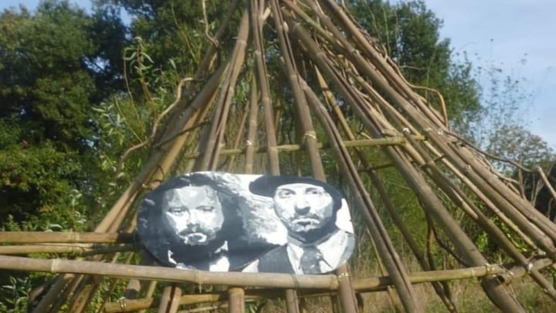 Peinture authentique Art Rock 33 tours