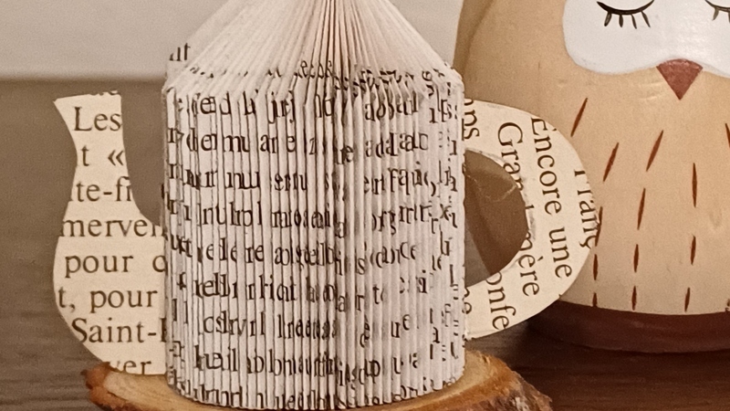 Découverte de la sculpture sur livres 