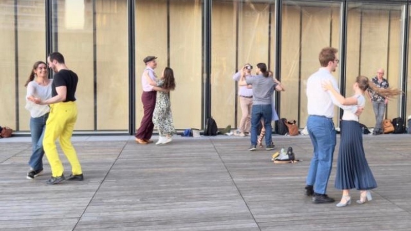 Valse à l'air libre à la BNF